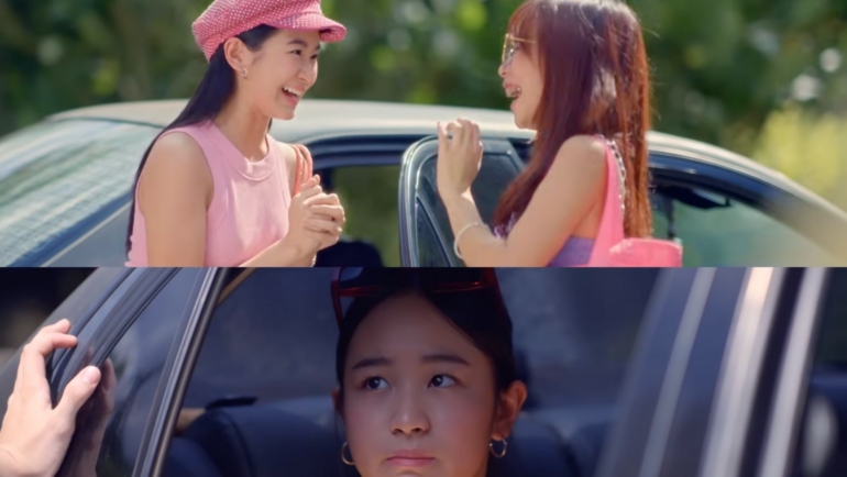 Caprice Cayetano in 'Teka Lang' music video