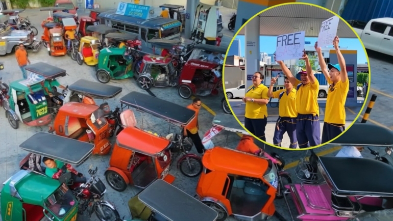 Free gas stunt