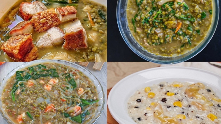 Ginisang monggo variations
