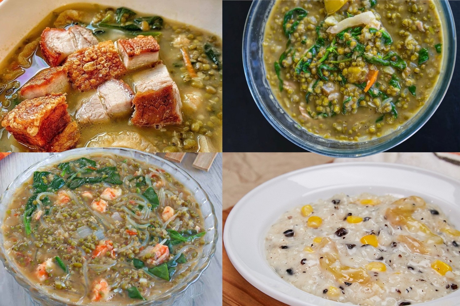 Ginisang monggo variations