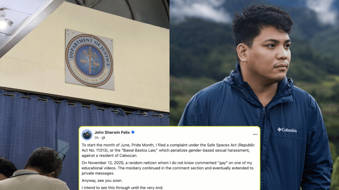 John Sherwin Felix files harassment complaint