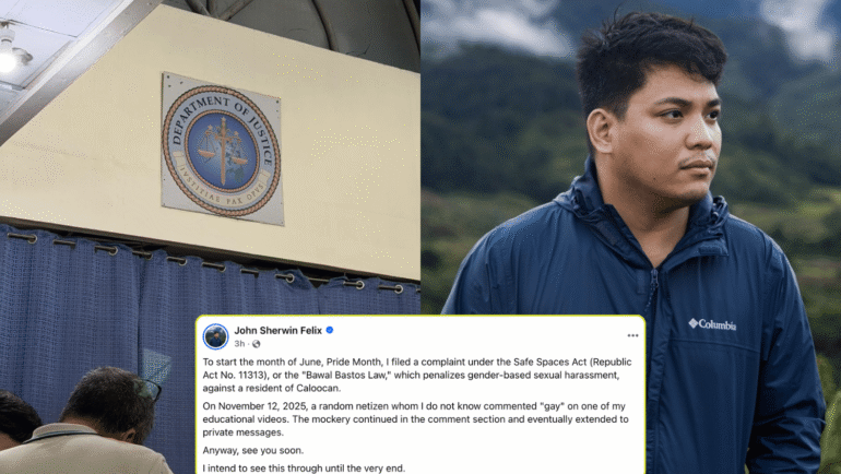 John Sherwin Felix files harassment complaint