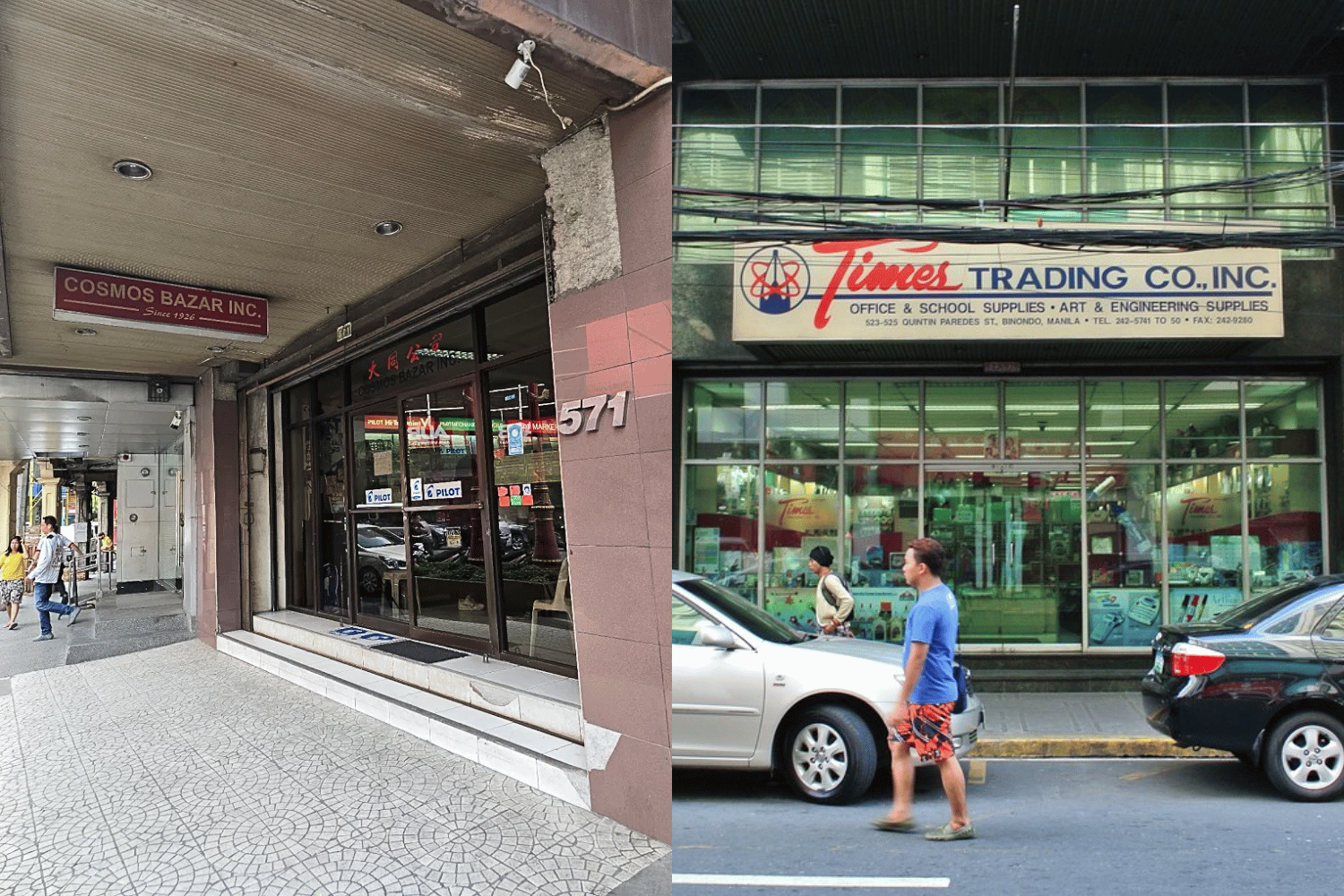 Legacy paper shops in Binondo