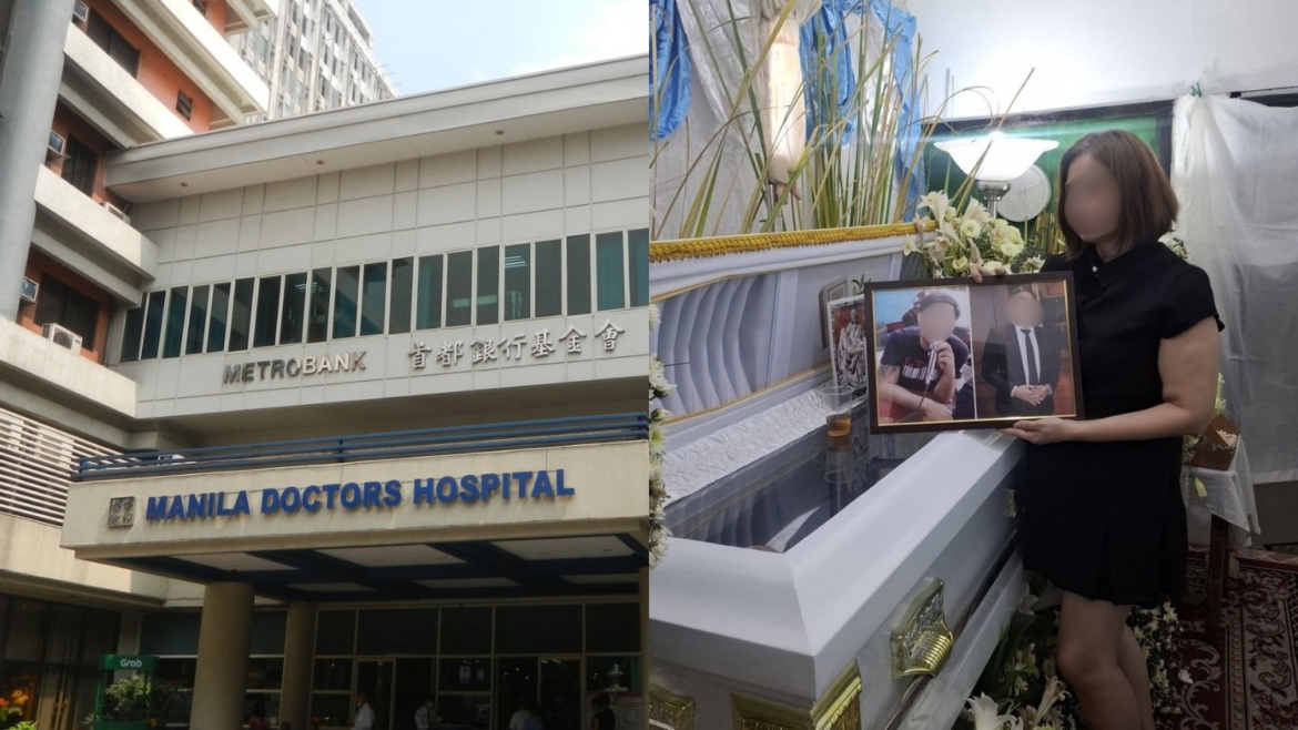 Manila Doctors Hospital released its first public statement on the controversial case