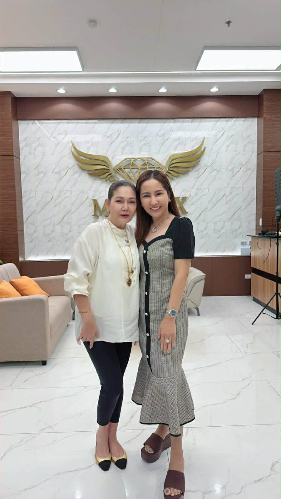 Maricel with Charo