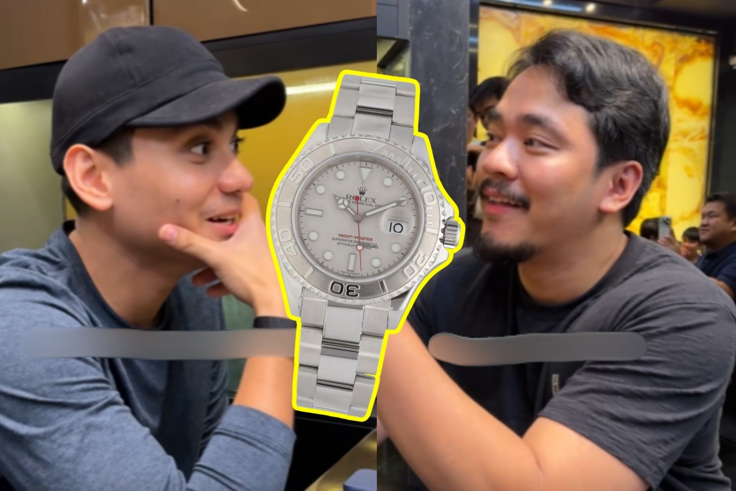 Pareng Hayb, Dino Cornel watch trade