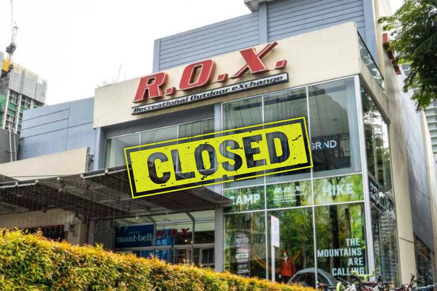 ROX BGC store closure