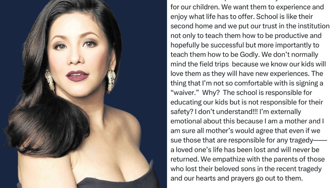 Regine Velasquez on Ateneo tragedy