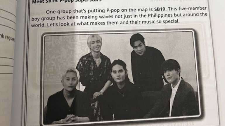 SB19 in textbooks