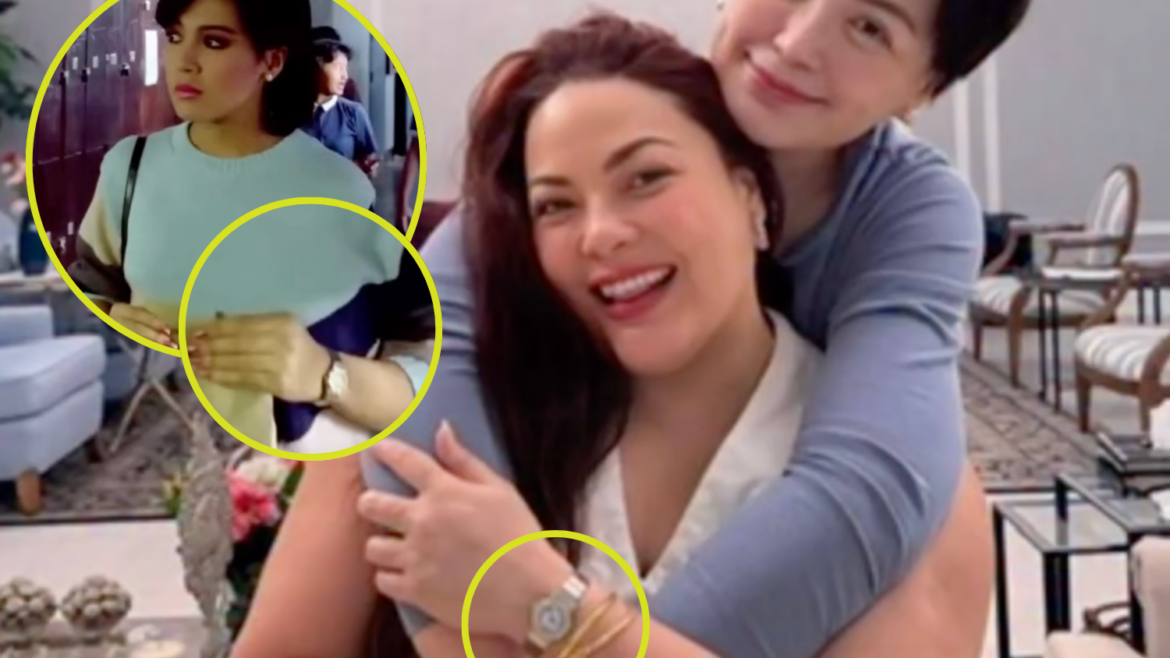 Sharon Cuneta gives Cartier watch to KC Concepcion