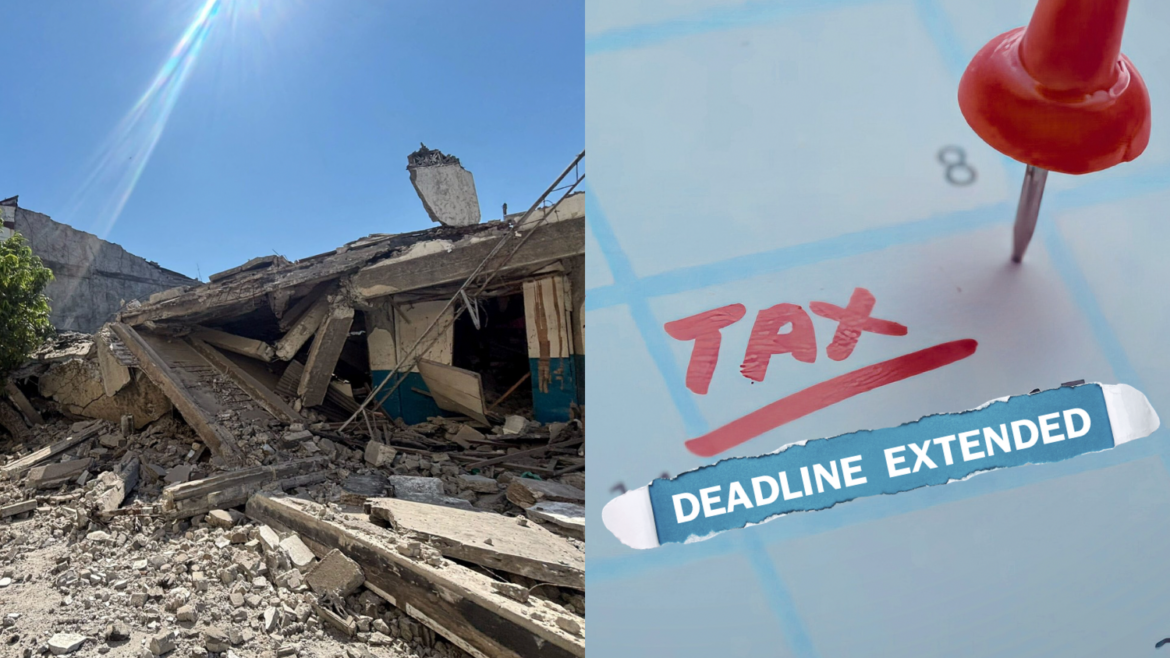 Tax extension in Mindanao