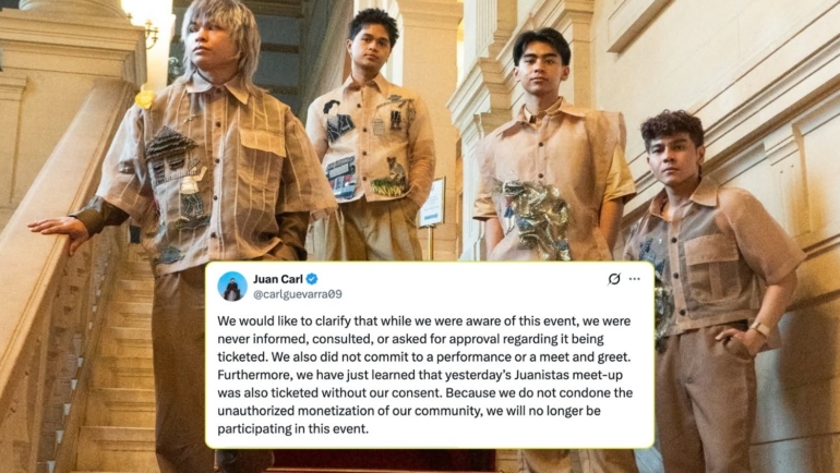 The Juan unauthorized meet-and greet issue