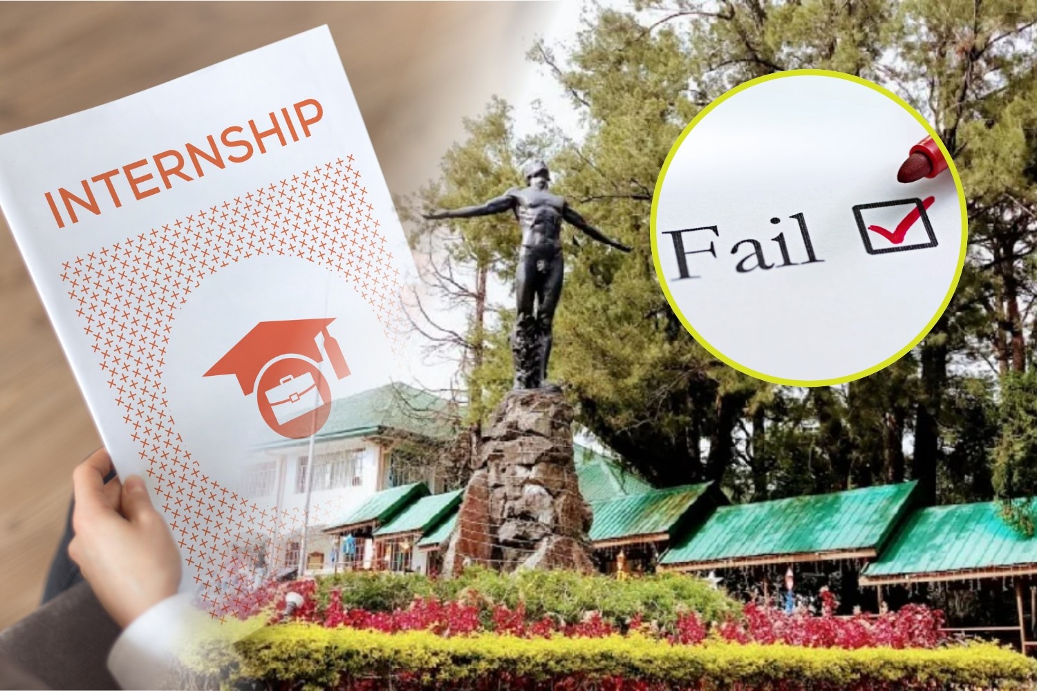 UP Baguio students internship termination