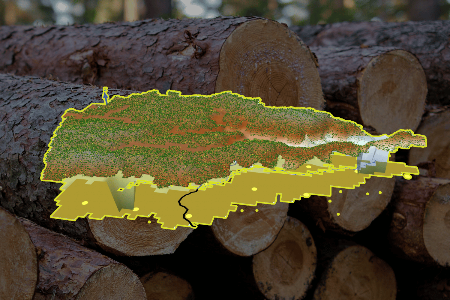 UP virtual forest