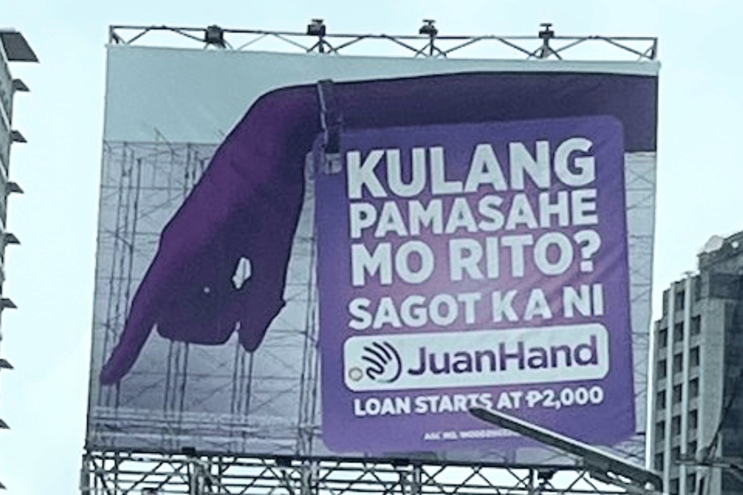 billboard draws criticism