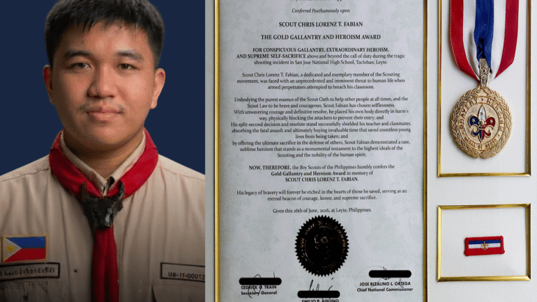 Boy Scout in Tacloban shooting