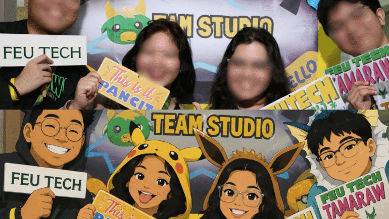 FEU AI student portraits
