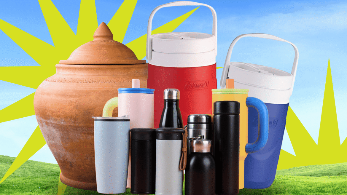 water bottles