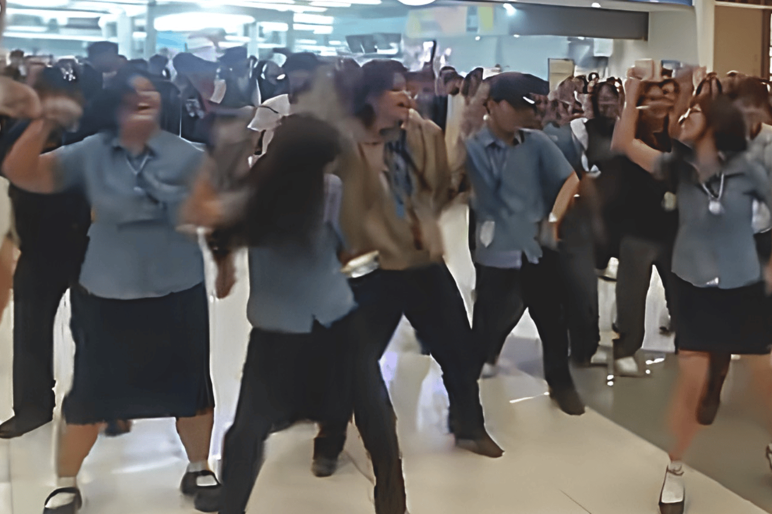 impromptu dance floor
