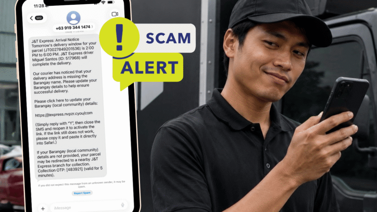 fake parcel messages