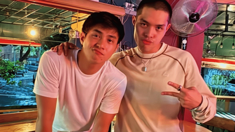 JM Ibarra and Elijah Canlas