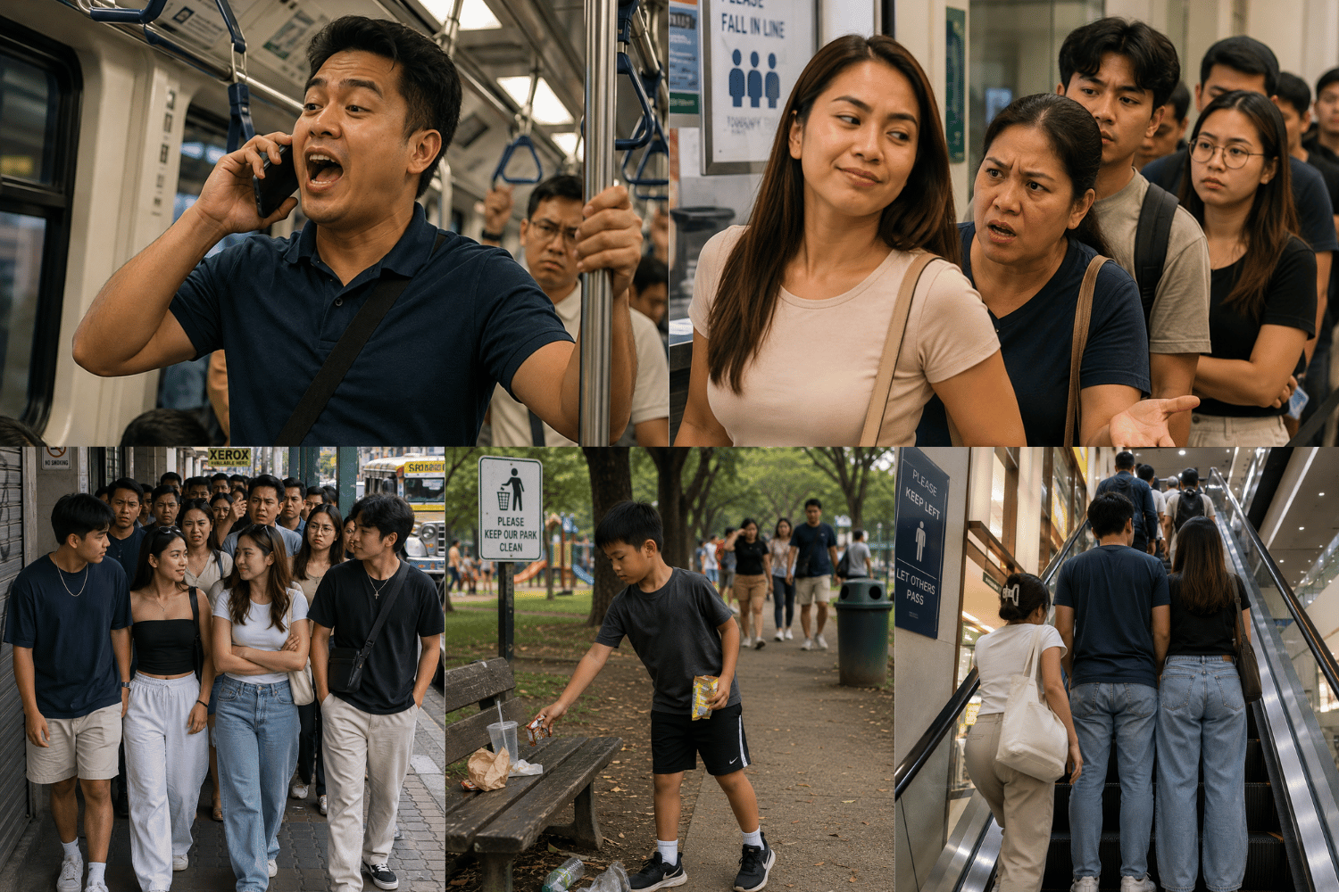Five bad habits Filipinos