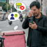 Food delivery rider alleges app restriction over order issue beyond his control