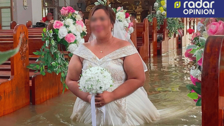 flooded church