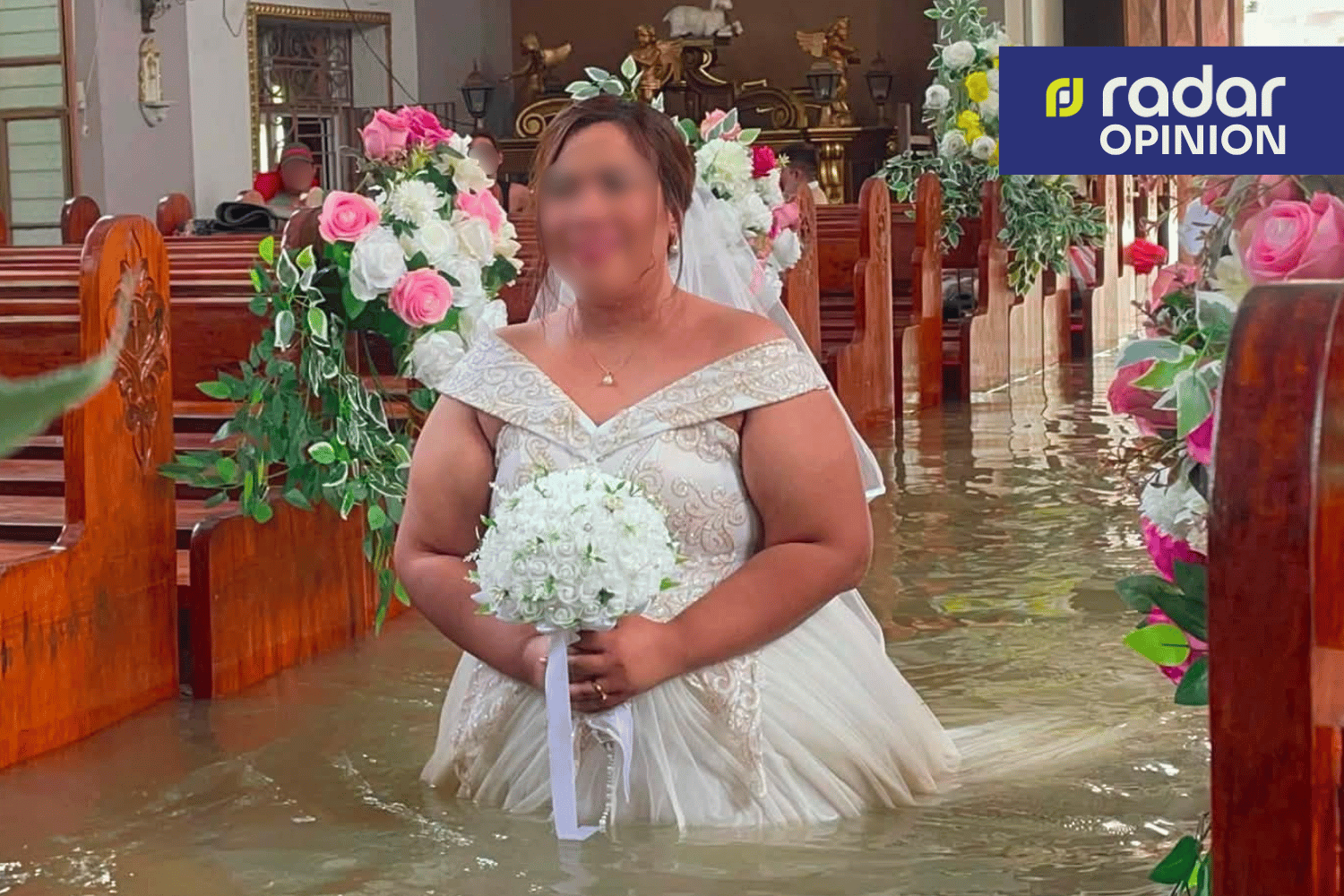 flooded church
