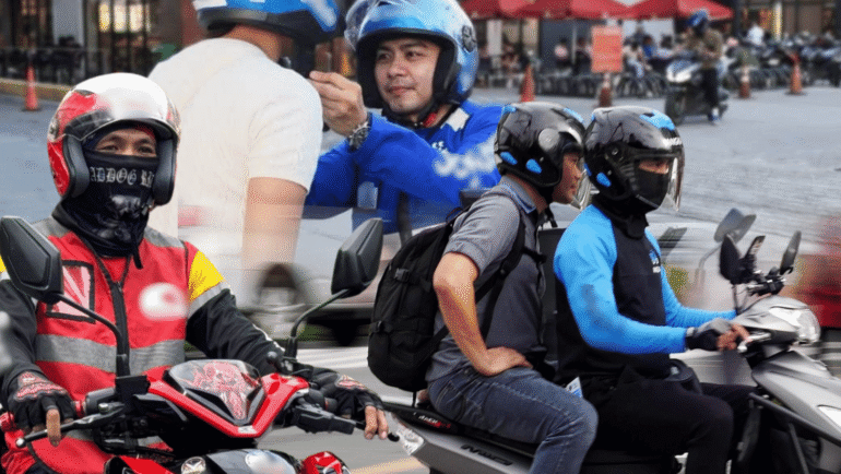 Motorcycle taxis