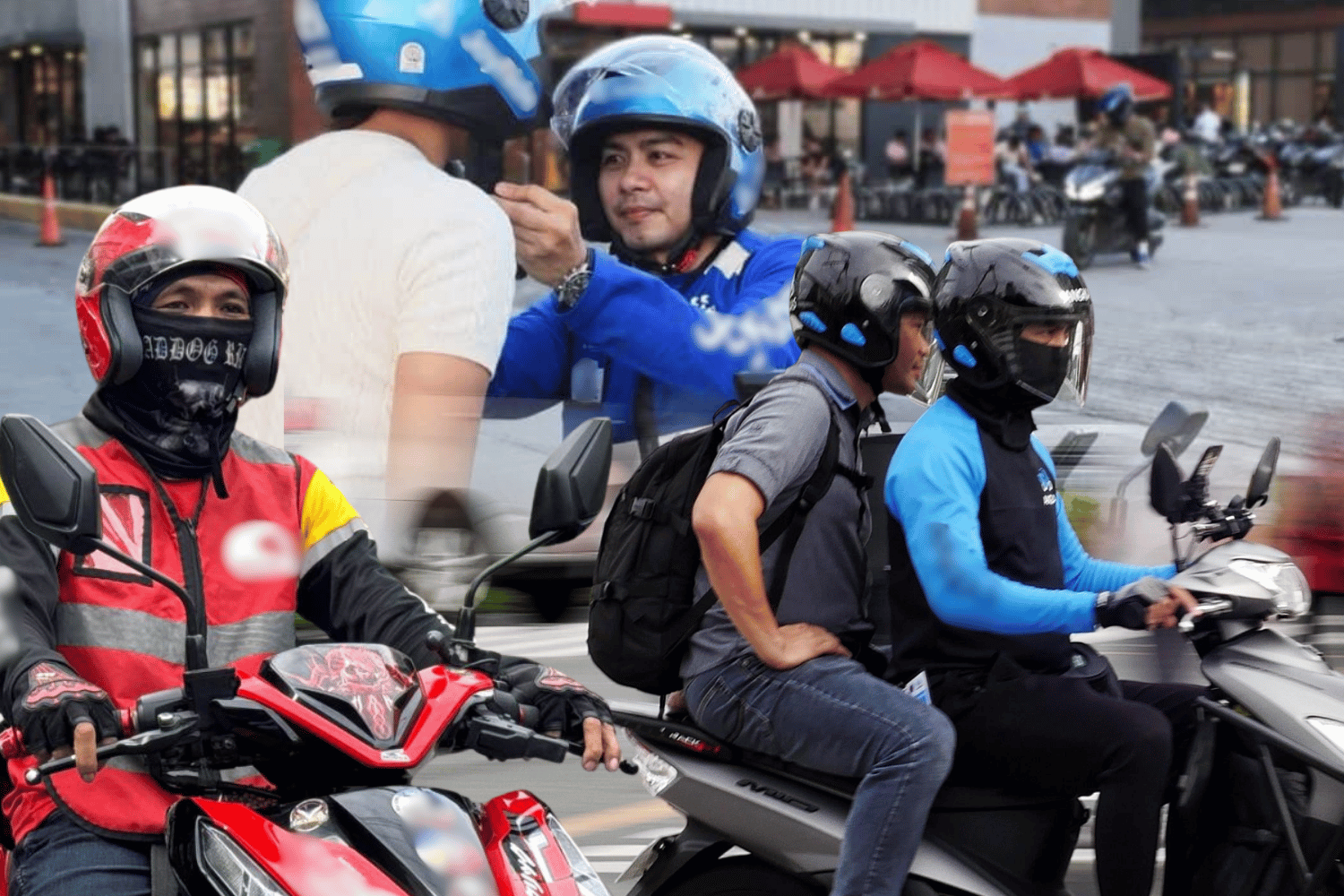 Motorcycle taxis