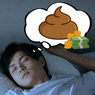 Dreaming about p**p is believed to bring unexpected wealth and good fortune