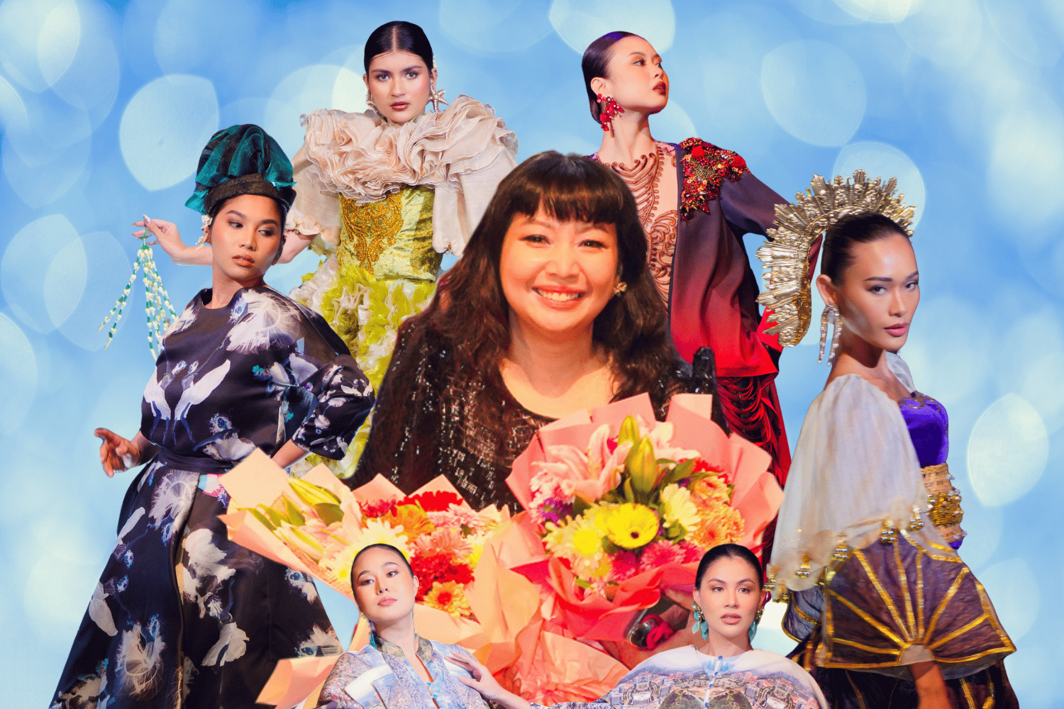 Happy Andrada brings 25 years of iconic designs to one runway
